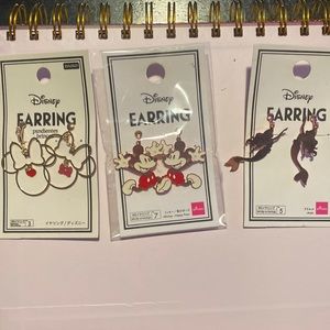 disney clip on earrings